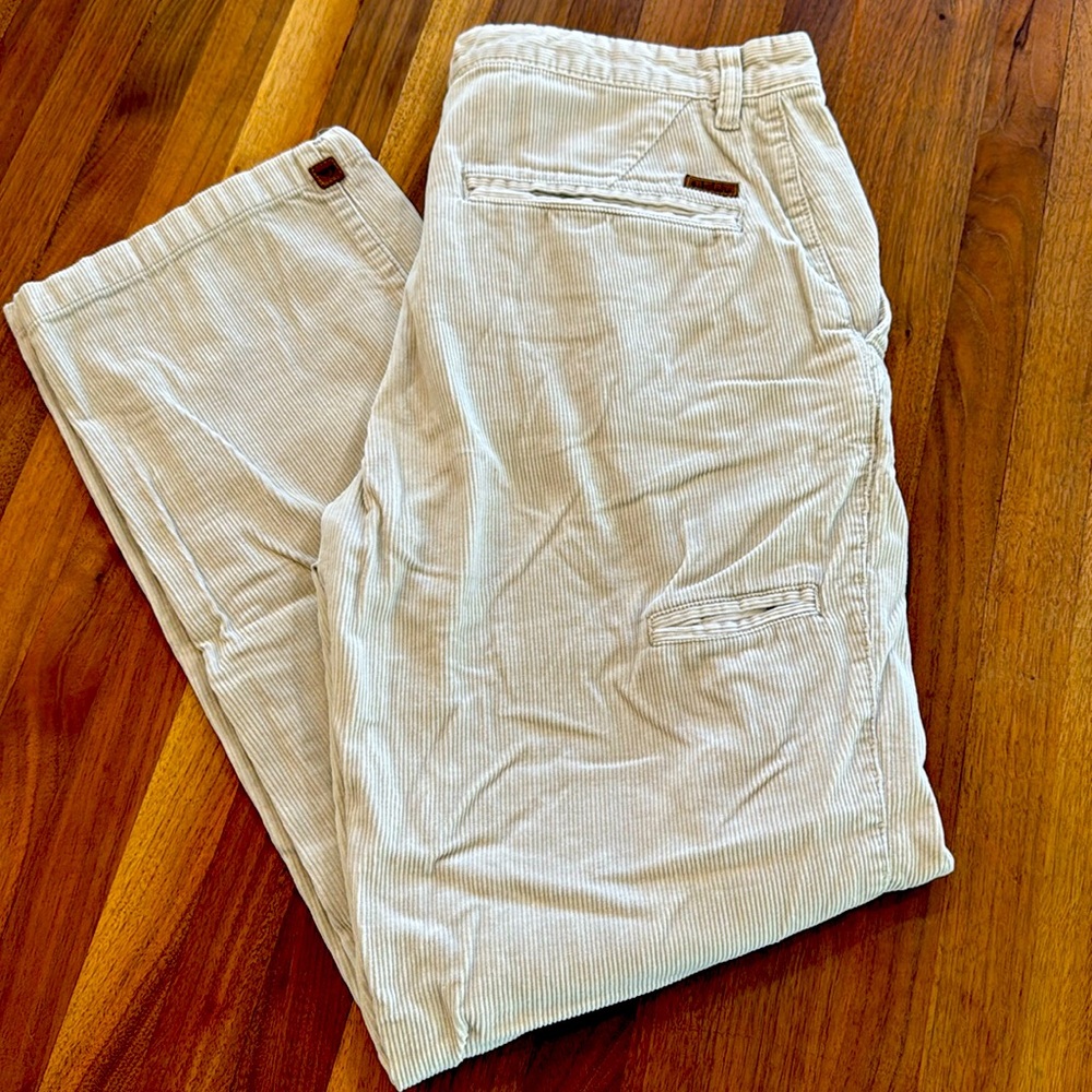 Quiksilver Men’s Flat Front Corduroy Pants